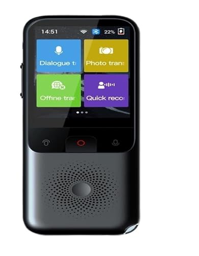 Tradutor T11 138 idiomas para viagens em tempo real 17 idiomas tradução offline foto 75 idiomas 1500mAh 1 + 8GB