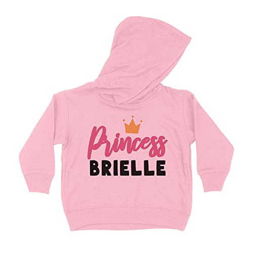 Princess Brielle Kids Hoodie Sweatshirt Toddler 4T Light Pink