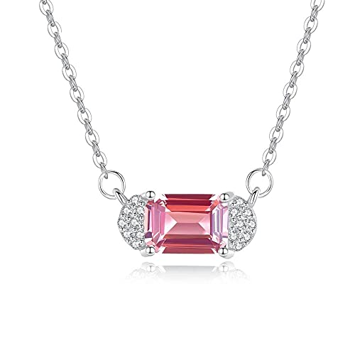Collier en argent sterling et pendentif rose pour sublimer vos tenues de bureau