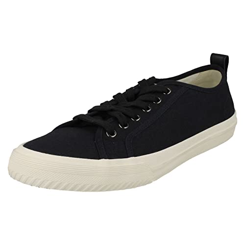 Clarks Roxby Lace, Scarpe da Ginnastica da Uomo, Blu (Navy Canvas), 41 EU