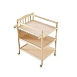 ★ Changer Dresser Large Storage Space- Großer Stauraum, in dem Sie Windeln, Handtücher, Spielzeug, Windeleimer, Babykleidung und anderes Zubehör bequem verstauen können.
