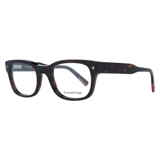 Ermenegildo Zegna EZ5119 Monturas de Gafas, Marrón (Avana Scura), 53.0 Unisex Adulto