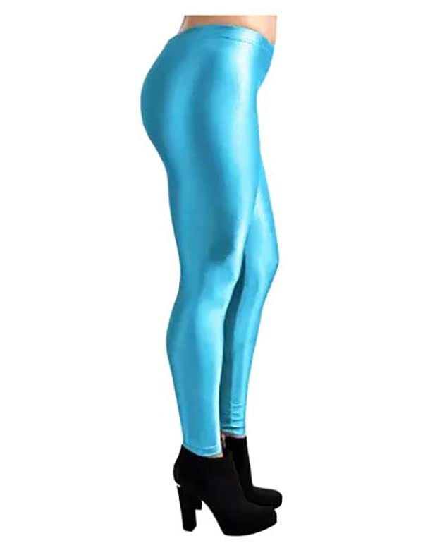 Image of Cron New Trend Shiny Churidar Leggings for Women and Girls (Pack of 1) CRN-20