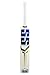 SS Premium Cricket Kashmir Willow Leather Ball Cricket bat ' Adult Size - Short Handle (Bat Cover Included) (Sky Stunner)