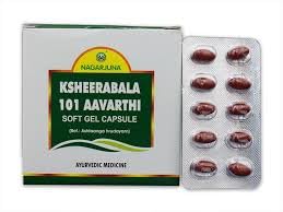 pwhr Ksheerabala 101 Aavarthi Soft Gel Capsule -100 Capsules