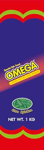 Image of Omega One, Special Fish Food with Spirulina for Colour, Growth & Jelly Enhancer Floating Type Small 2 MM Pellet 1 Kg