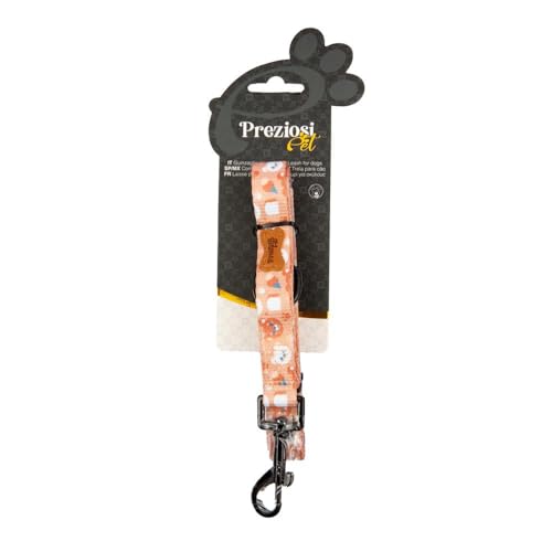 Preziosi Pet - Leash for Small Medium Dogs and Puppies Walking Rope Nylon Heavy Duty Length 125cm Height 2cm - Image 2