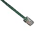 Black Box GigaBase 350 CAT5e Patch Cable, Basic Connectors, Green, 100-ft. (30.3-m), 25-Pack