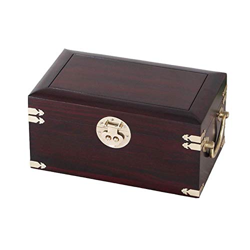 Boîte de rangement de bijoux séquoia haute capacité bague et boucle