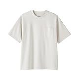 無印良品 紳士 涼感UVカットワイド半袖Tシャツ メンズ AB1O3A6S ライトグレー S