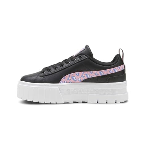 PUMA Kids Girls Mayze Wild Platform Sneakers Shoes Casual - Black3