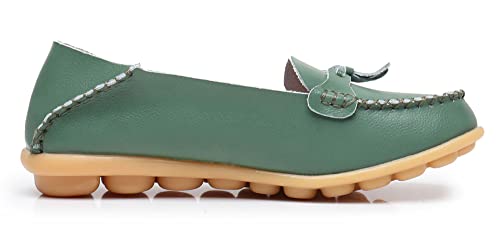 Image of VenusCelia Women's Decoration Comfy Walking Flat Loafer