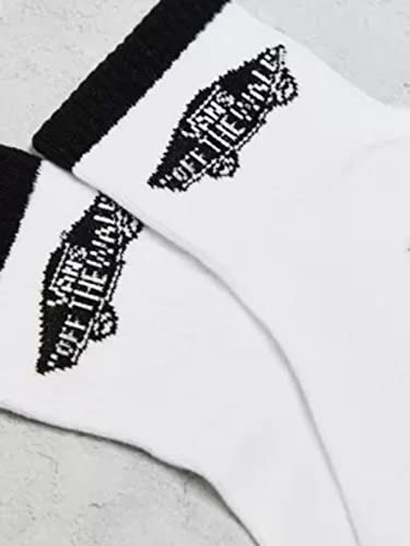 Vans | Men's, Art Half-Crew Socks (9.5-13, White/Black) #TOP3