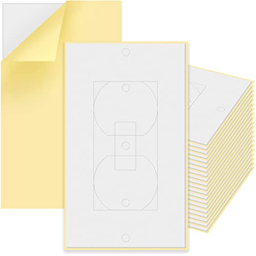 50 Pack Outlet Wall Plate Insulation Gasket Weatherproof Wall Gasket Replacement EVA Insulation Foam Gasket Sealer Outlet Insulation Pads Insulated Covers Plug Sealer Light Switch Socket Insulator