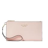 Kate Spade Wallet for Women Madison Large Slim Bifold Wallet, Pink, wristlet