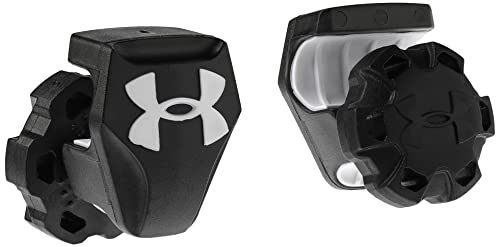 Under Armour Mens FB Visor Clip Round Eyewear, Matte Black, 01mm