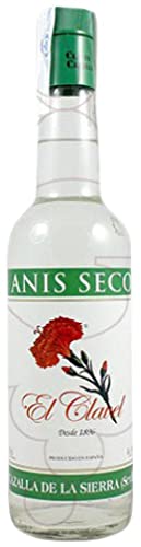 3 × Anisado Cazalla El Clavel Seco (Caja de 3 Botellas de 1 L)