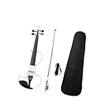 Violin Electronic Violin Adult Performance 4/4 Set(White)