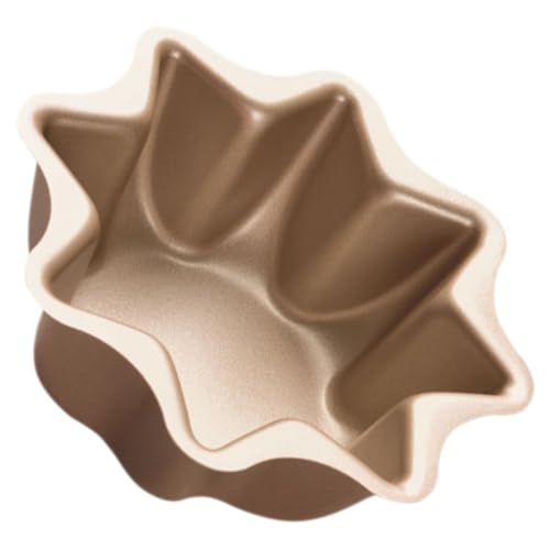 iplusmile Molde para Hornear Tartas Octogonal al Reutilizable Antiadherente para Magdalenas y Cupcakes Práctico para Postres y Cenas Familiares