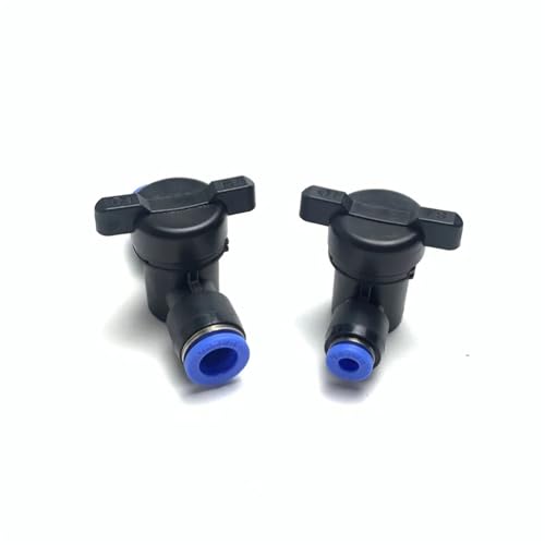 Commande manuelle quart de tour pour vanne pneumatique 1/2 pouce