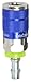 10 Pack Legacy A72620CHPO-X ColorConnex Blue Type C Automotive 1/4" Body x 3/8" Push Lock Hose Barb Quick-Disconnect Coupler (C2-44L)