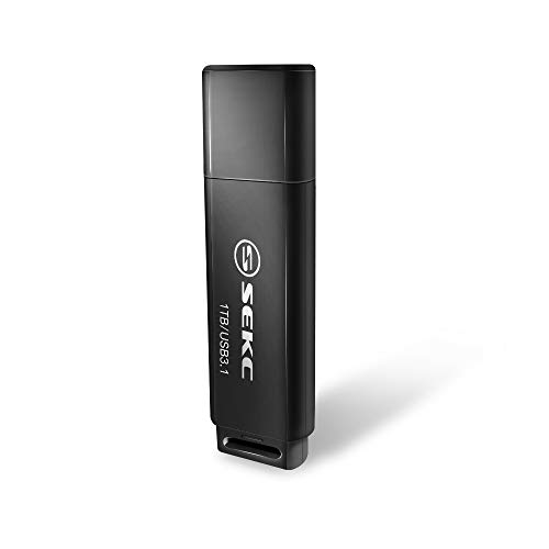 SEKC 1TB USB 3.1 Flash Drive, Read Speed up to 200MB/s, Black - SDA201T