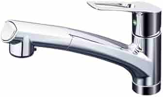 KVK KM5021(Z) 流し台用ハンドルシャワー付シングルレバー式混合栓 KVK 流し台用シングルレバー式シャワー付混合栓 KM5021T (水栓