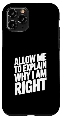 Let Me To Explain I Am Right �R���f�B�̈��p �X�}�z�P�[�X iPhone 11 Pro �p