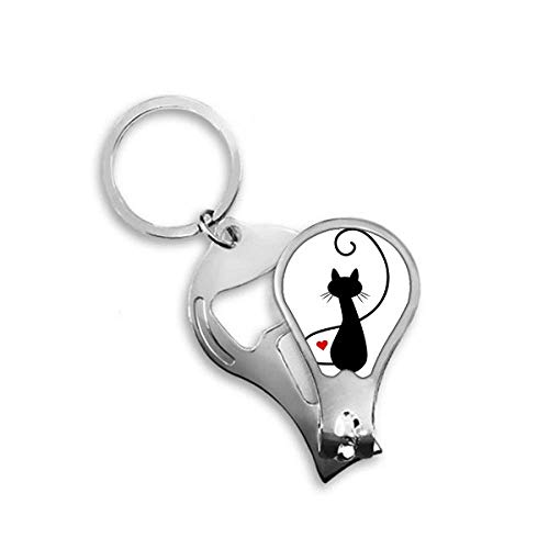 Coupe-ongles meow coeur de chat fini les ongles dédoublés pince précise
