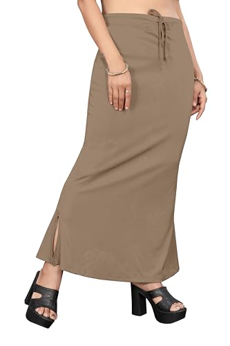 Image of Nexsus Stretchable Saree Shapewear | Petticoat for Women | Cotton Blended | Skirts for Women | Shape Wear Dress for Saree | Available in 80+ Colors and Plus Sizes