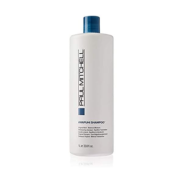 Paul Mitchell Awapuhi Shampoo, Original Wash, Balances Moisture, For All Hair Types, 33.8 fl. oz.