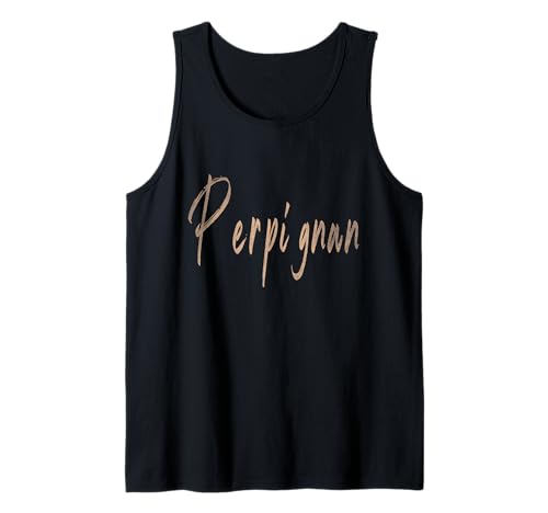 Perpignan Francia Diseño Elegante Vintage Camiseta sin Mangas
