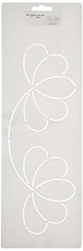 Quilting Creations Border Design Quilt Stencil, 4"
