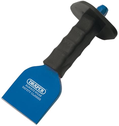 Draper DRA63730 Ziegelrolle mit Handschutz, 225 x 75 mm, Blau