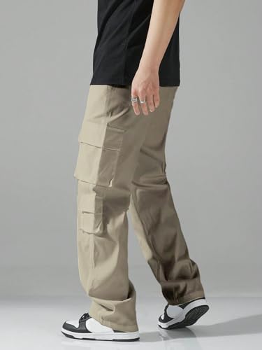 Image of Tagas Men Plus Flap Pocket Side Drawstring Waist Cargo Pants || Trousers Casual Pant || Cargo Pant || Jeans Pant || Track Pant for Man ||MC-8