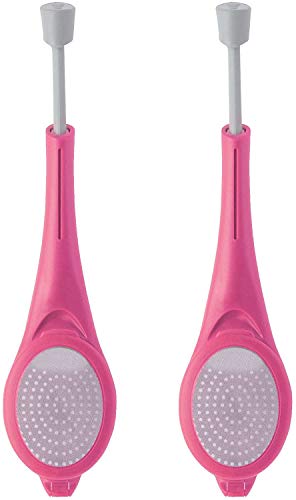 Jokari 10832 - Tea Infuser Easy Brew Pink - One Size - Single Cup - 2 Pack, 2 Count Pink