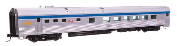 Walthers HO Scale 85' Budd Diner Passenger Car Via Rail