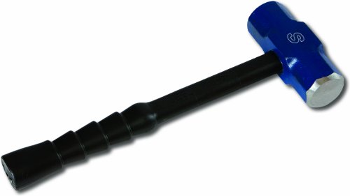 Nupla BDS-2-14 ESG Soft Steel Double Face Safety Sledge Hammer with Ergo Power Handle and SG Grip, 14