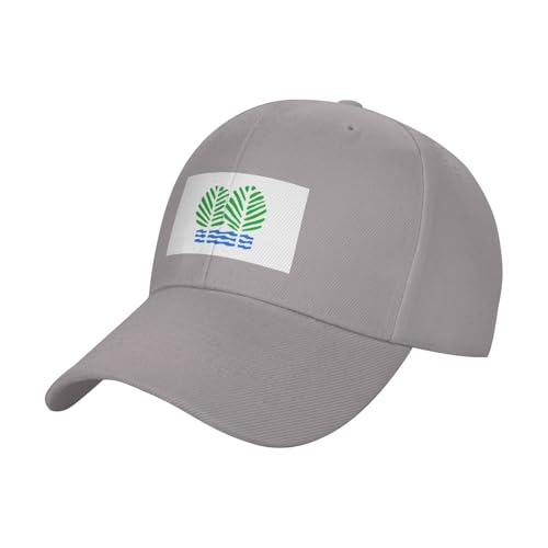 Glade Springs WV Baseball Cap Men Women Dad Trucker Hat Gray