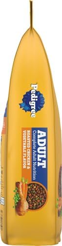 Miniatura 13 de Pedigree - Croquetas de nutrición completa para perros adultos, alimento seco sabor pollo asado, arroz y verduras - Bolsa de 3.5 libras (Paquete de