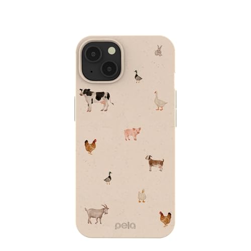 Pela | Phone Case Compatible with iPhone 13 | Limited Edition | Supports Wireless Charging | Cute Eco Friendly | Pasture Party - image 1
