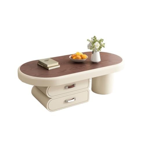 WFchenj222-6 Mesa de Centro, Mesa de té for Sala de Estar, hogar, apartamento pequeño, Moderna, Sencilla, Ligera, de Lujo, Mesa de té de Alta Gama Mesa Auxiliar(130x60x40cm)