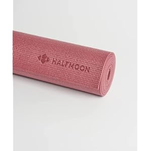 Halfmoon Essential Studio 4mm Yoga Mat: Latex Free Moderate Grip Lightweight and Durable – for Yoga, Pilates, Workout and Floor Exercises, 72″