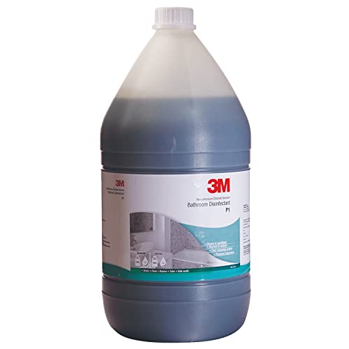 3M Professional P1 Bathroom Surface Cleaner for Floor, Tile, Home and Commercial Use, Disinfectant & Concentrated, Remove Stubborn Stains with Pleasant Fragrance (5L, Pack of 1)