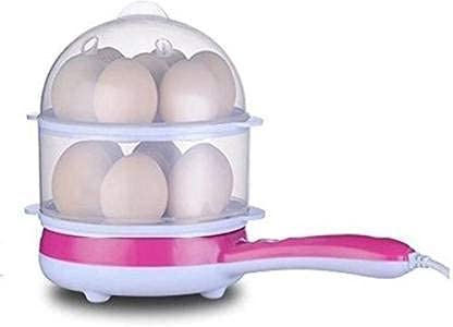GODFLY Double -Layer Electric Egg Boiler/Corn Steamer with Non-Stick Frying Pan(Multicolor) (1 pcs)-picture-25
