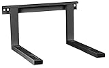 wandhalterung für mikrowelle ikea Belastung bis 35 kg I Der Teleskophalter ist ausziehbar: 385 - 570 mm I Breite der Arme stufenlos bis 43 cm verstellbar