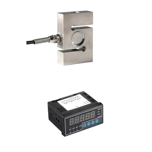 Capteur de charge type S 300 kg avec afficheur de tension et compression