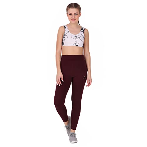 Image of Premium Jegging Ankle Length Women High Waisted Solid Stretchable Workout