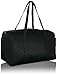 Vera Bradley Women's Performance Twill Large Travel Duffle Bag, Black, One Size