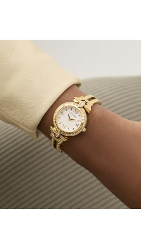 Image of Guess Round 28mm White Dial Analog Women Watch - GW0864L2